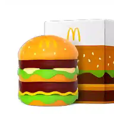 麦当劳 汉堡拍拍灯 玩具