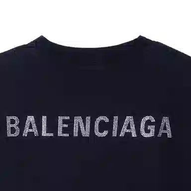 Balenciaga SS23 Logo T-Shirt Black