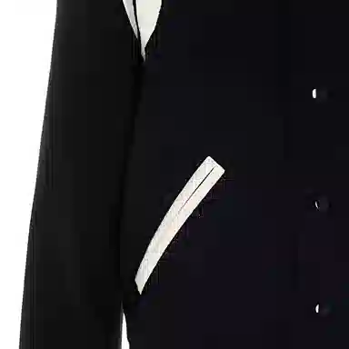 Saint Laurent Teddy Jacket Black