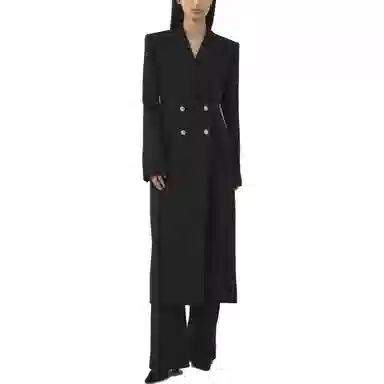 ChloeEmbroidered Tailored Coat