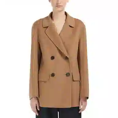 'S MAX MARA Matin Camel Coat
