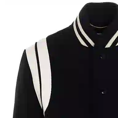 Saint Laurent Teddy Jacket Black