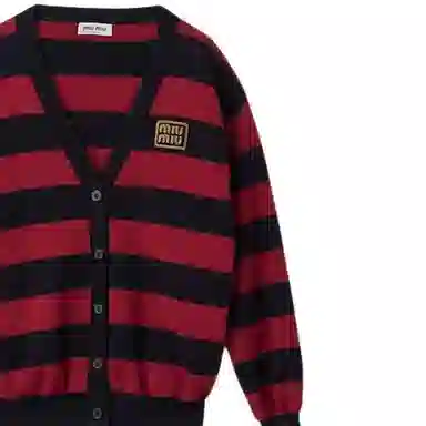 MIU MIU Cotton Knit Cardigan