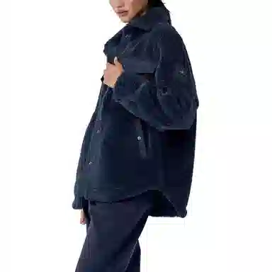 alo yoga Snap Button Oversized Jacket