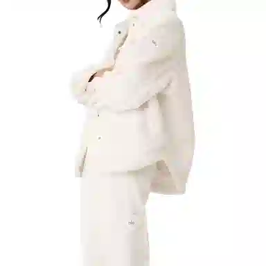 alo yoga Snap Button Oversized Jacket