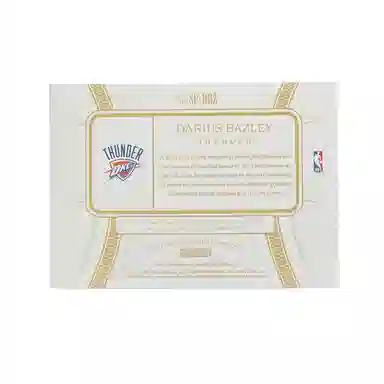 PANINI 2019-20 PATCH1225RPA