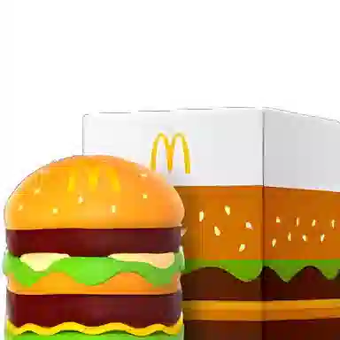 麦当劳 汉堡拍拍灯 玩具