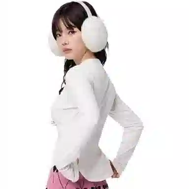 美特斯邦威 纯色显瘦针织衫 女款