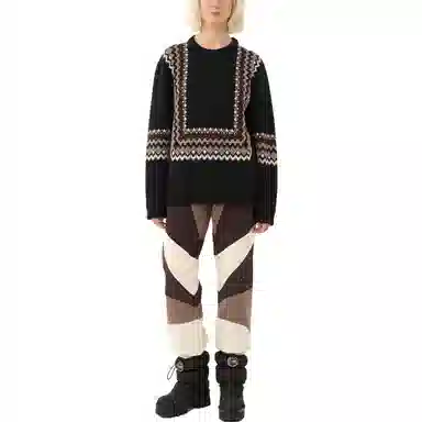Chloe Generous Crew-Neck