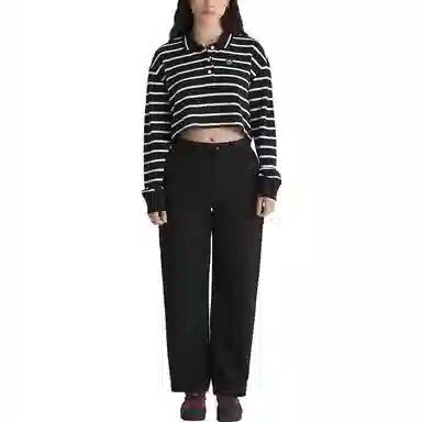 Vans x Disney Polo Black White