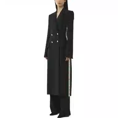 ChloeEmbroidered Tailored Coat