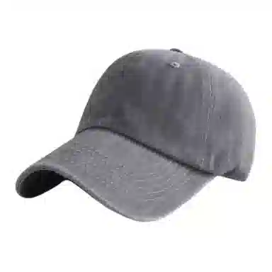 木林森 韩版日系软顶简约休闲复古做旧水洗牛仔街头 棉 鸭舌帽 男女同款情侣款