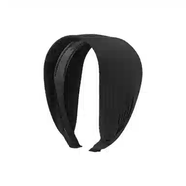 芒果饰品 法式加宽高颅顶发卡 针织 发箍 女款