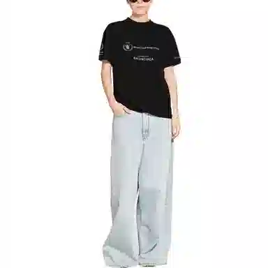 Balenciaga x WFP FW22 Black Tee