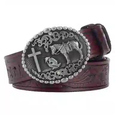 Emperor Penguin Classic Leather Belt 3.8cm
