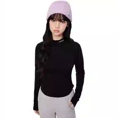 美特斯邦威 纯色显瘦针织衫 女款