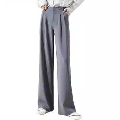 【dme】 纯色直筒宽松休闲裤 女款