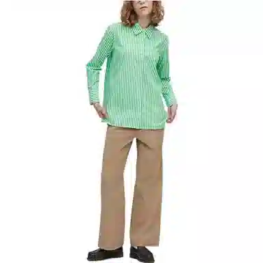 UNIQLO FW22 Striped Long Sleeve Shirt