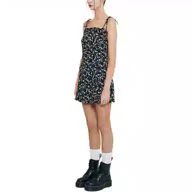 NOT YOUR ROSE Frill Mini Dress