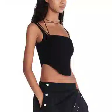 Dion Lee Suture Corset Black