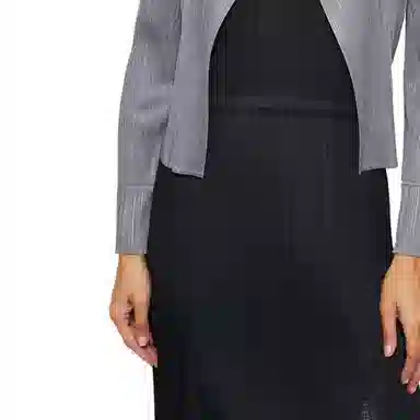 PLEATS PLEASE ISSEY MIYAKE Cardigan Grey