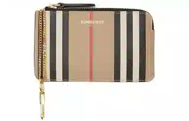 Burberry Vintage Classic Stripe Key Pouch