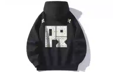 PISYPOX Letter Print Hoodie