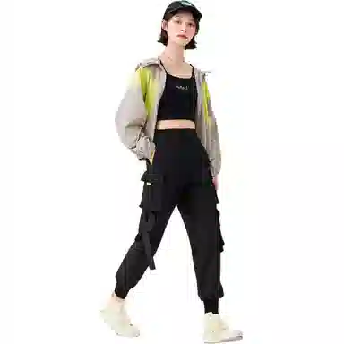 森马 聚中腰合身休闲裤 女款