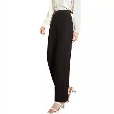 恒源祥 高腰舒适细腻柔和宽松休闲裤 女款