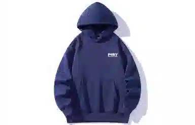 PISYPOX Letter Print Hoodie