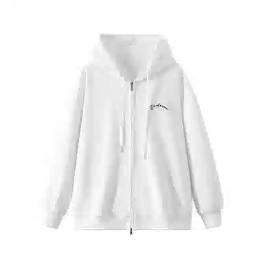 三体 不要回答系列 美式复古休闲宽松百搭简约基础款字母印花连帽高街潮牌街头嘻哈长袖重磅卫衣 男女同款