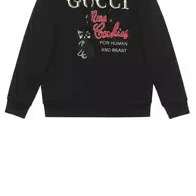 GUCCI Mad Cookies Hoodie Black