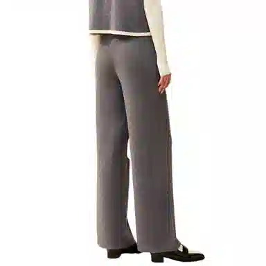 恒源祥 松紧高腰针织休闲裤 女款