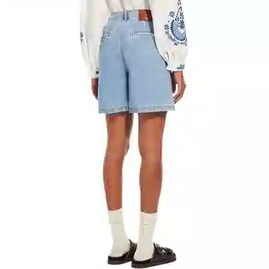 WEEKEND MaxMara Elica Cotton And Linen Denim Jeans