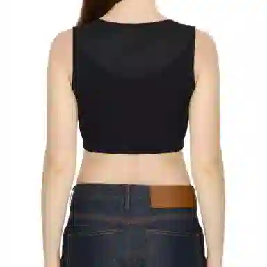 LOEWE Sleeveless Pullover Black