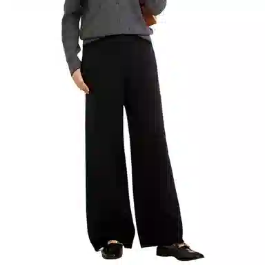 恒源祥 松紧高腰针织休闲裤 女款