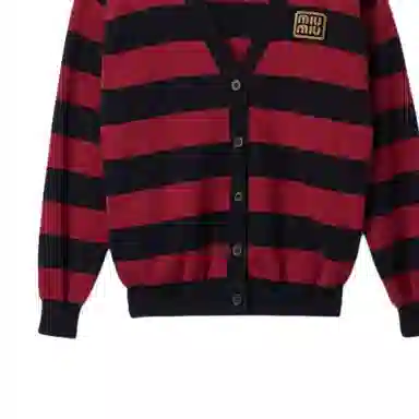 MIU MIU Cotton Knit Cardigan