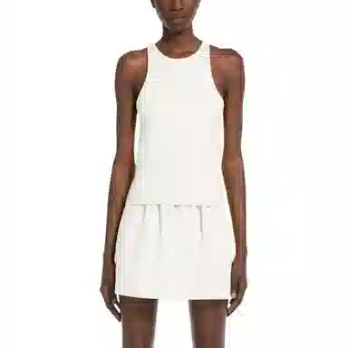 MaxMara Alfeo Halter Neck Top In Vanis Wool