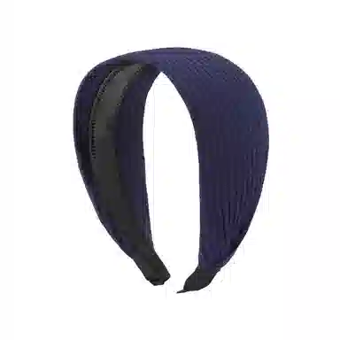 芒果饰品 法式加宽高颅顶发卡 针织 发箍 女款