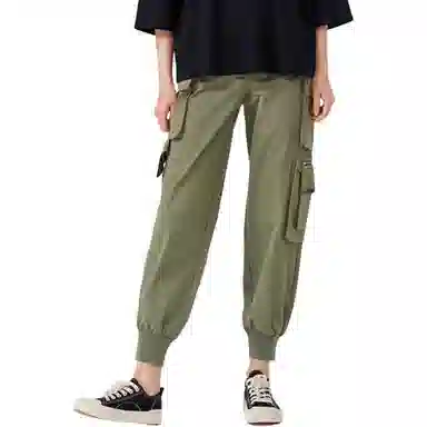 森马 聚中腰合身休闲裤 女款