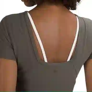 lululemon Nulu Rbbed Scoop-Back Cap Sleeve Dres