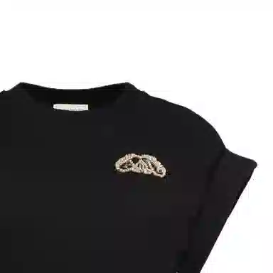 Alexander McQueen Hybrid Mini Dress In Black