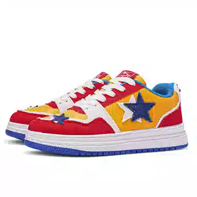 双星八特 独特魅力 自由灵动 透气潮流百搭运动复古增高休闲经典 耐磨轻便防滑 低帮 板鞋 男女同款