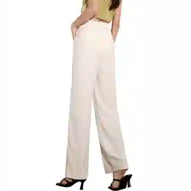 恒源祥 高腰舒适细腻柔和宽松休闲裤 女款