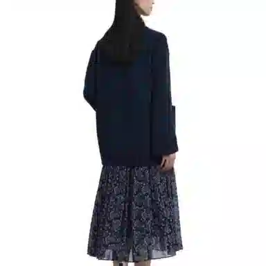 UNIQLO x Clare Waight Keller V-Neck Sweater Navy