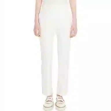 MaxMara Nepeta Wool Crpe Ankle-Length Trousers