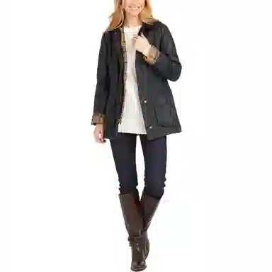 Barbour Beadnell Navy