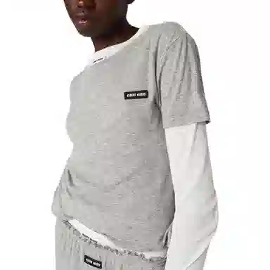 MIU MIU Logo SS24 T
