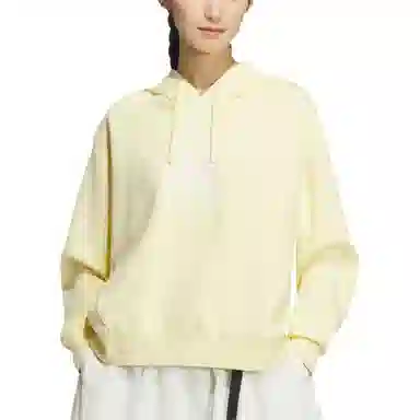 adidas Lounge FW24 ELEVATED DOUBLEKNIT HOODIE Logo