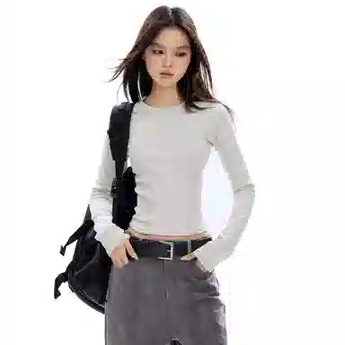 APEA Classic Letter Patch Knit Sweater